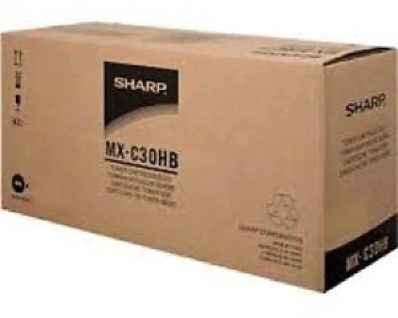 Sharp (MXC30HB), juodas atliekų bunkeris