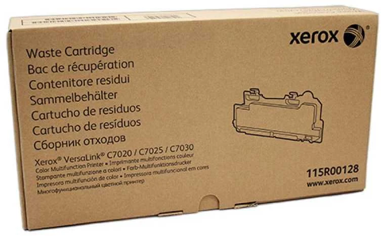 „Xerox 115R00128“ panaudotų tonerių butelis