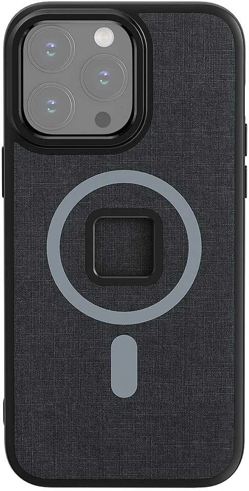Spigen Telefono Dėklas - VRIG Claw Mini for iPhone 14 Pro Max, Slim, Fabric Lining, MagSafe Compatible