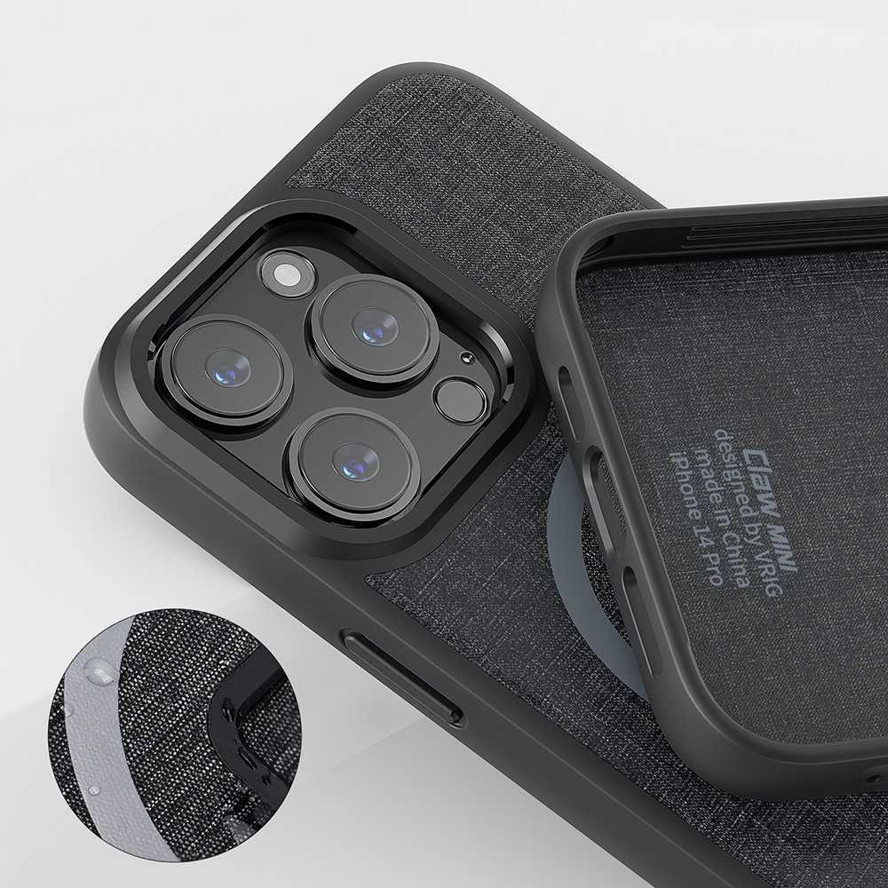 Spigen Telefono Dėklas - VRIG Claw Mini for iPhone 14 Pro, Slim Design, MagSafe Compatible
