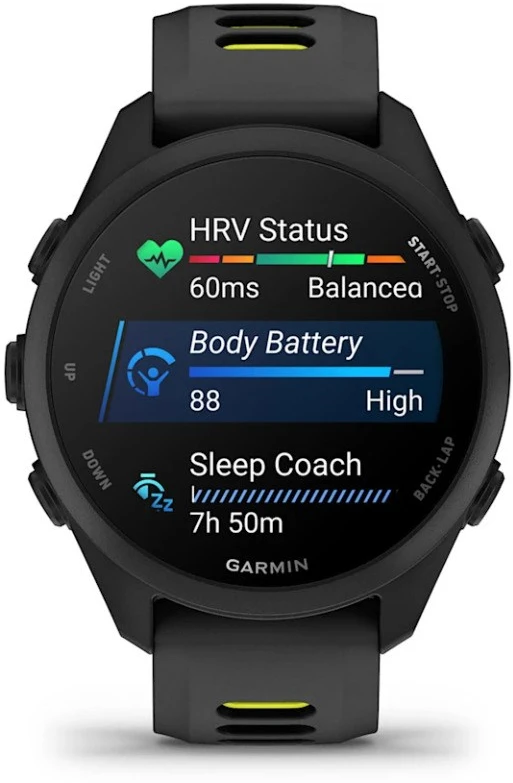 Sportinis Išmanusis Laikrodis - Garmin Forerunner 170 Music 42 mm Juodas