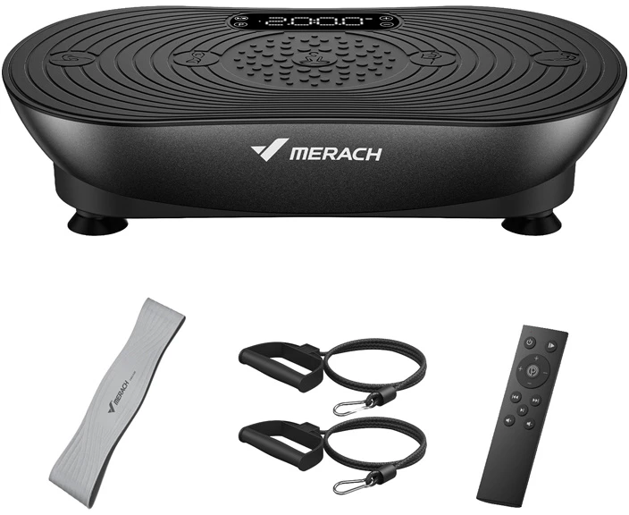 MERACH MR-2533B1-EU vibracinė platforma (juoda)