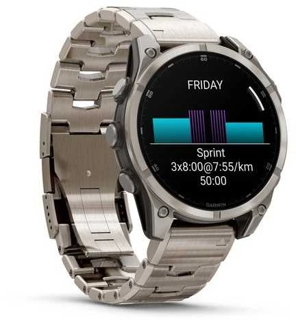 Išmanusis laikrodis Garmin Fenix 8 47MM Amoled GPS Titanium