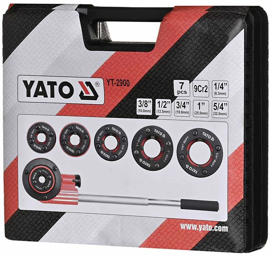 7 dalių Sriegimo įrankių rinkinys Yato YT-2900