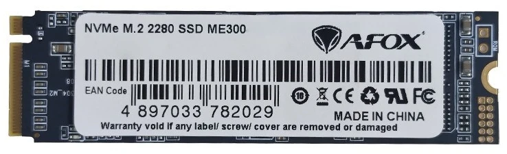AFOX ME300 SSD M.2 PCI-Ex4 1TB TLC 3,5 / 2,6 GB/s NVMe