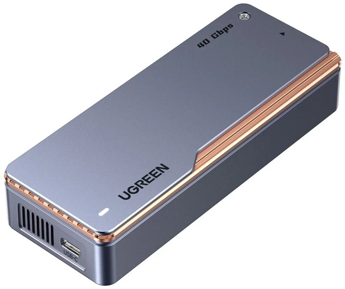SSD dėklas - UGREEN D703 USB4 pilkas