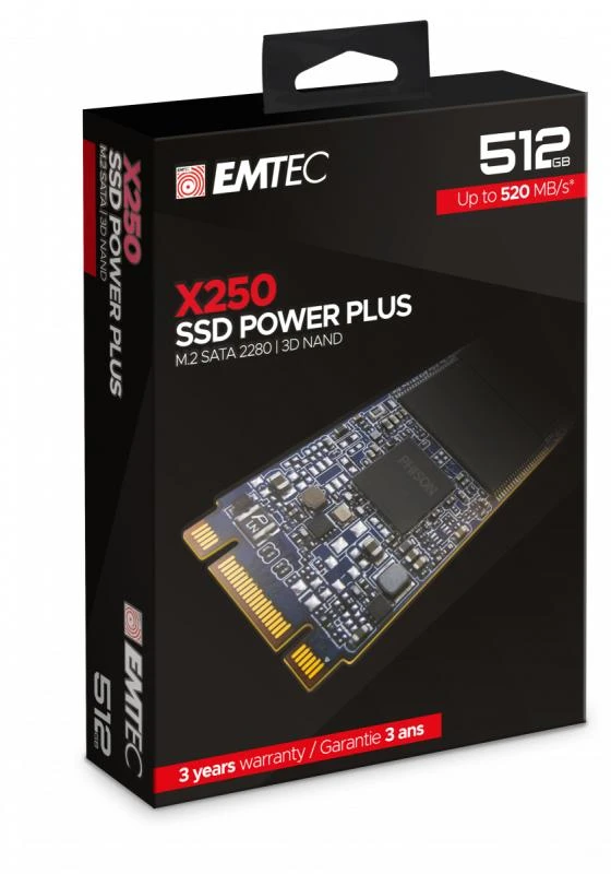 SSD - EMTEC X250 512 GB