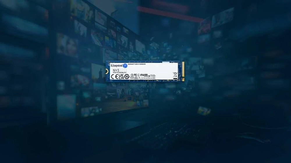 KINGSTON 1000GB NV3 M.2 2280 PCIe 4.0 NVMe SSD