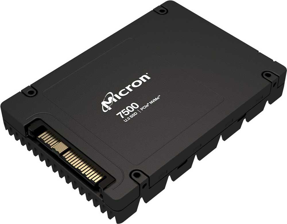 SSD - Micron 7500 Pro 1.92 TB U.3, Juodas