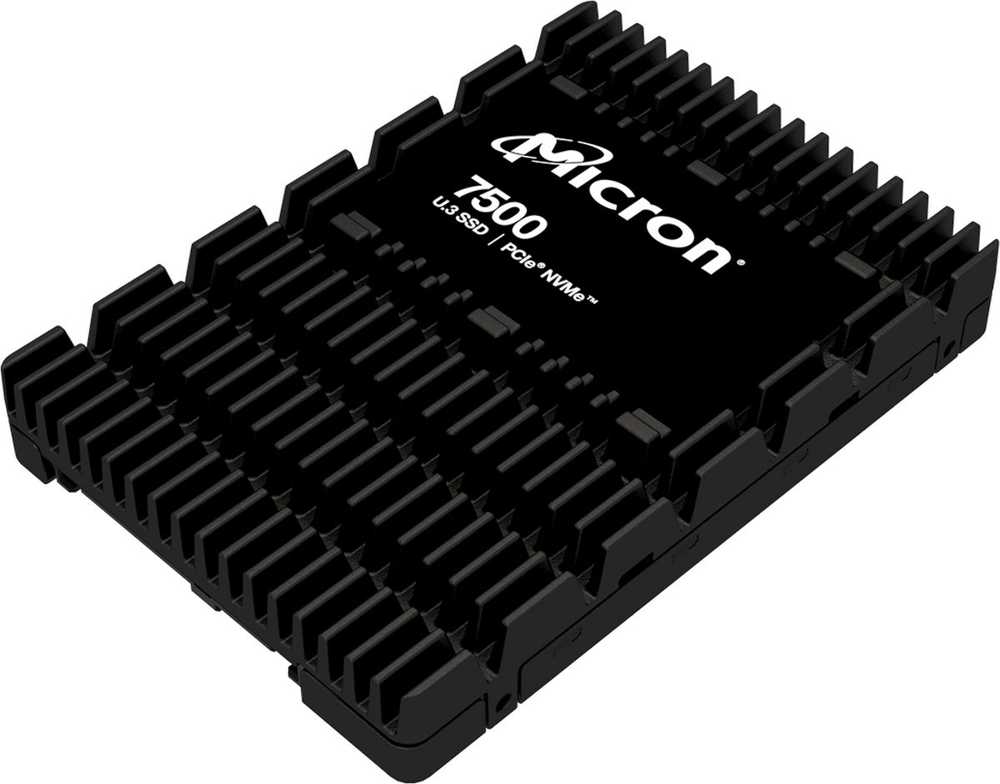 SSD - Micron 7500 Pro 1.92 TB U.3, Juodas