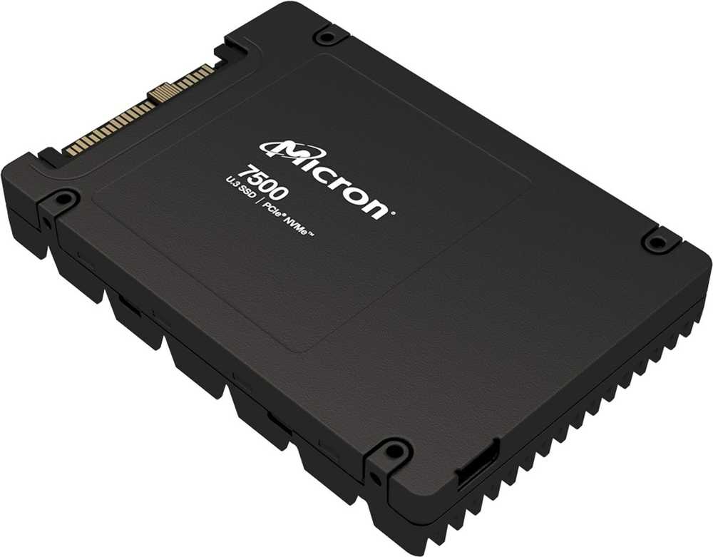 SSD - Micron 7500 Pro 1.92 TB U.3, Juodas