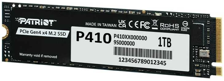 PATRIOT P410 1 TB PCIe Gen 4 x4 M.2 SSD diskas