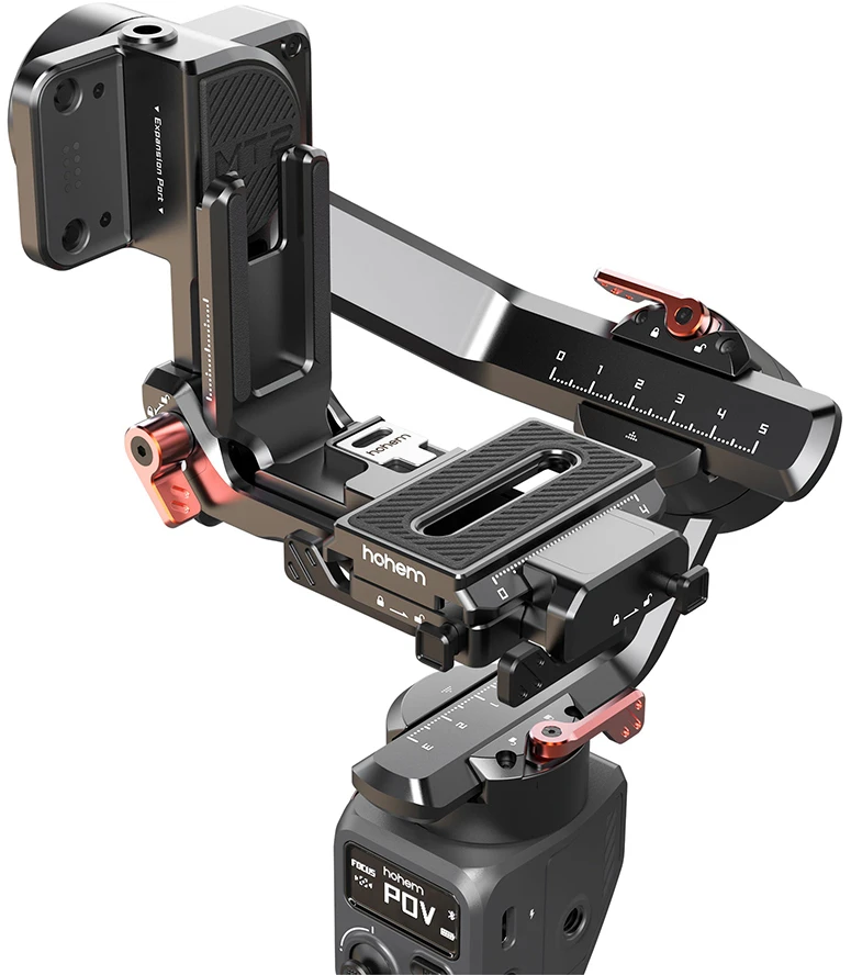 Stabilizatorius - Hohem iSteady MT2 3-Axis Stabilizer 1.2kg Payload Juodas
