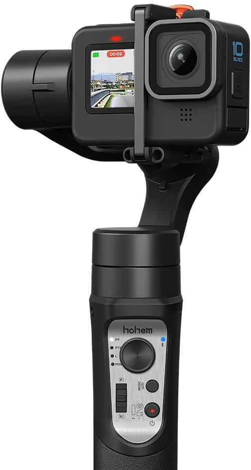 Hohem iSteady Pro4 Gimbal, skirtas sporto kameroms