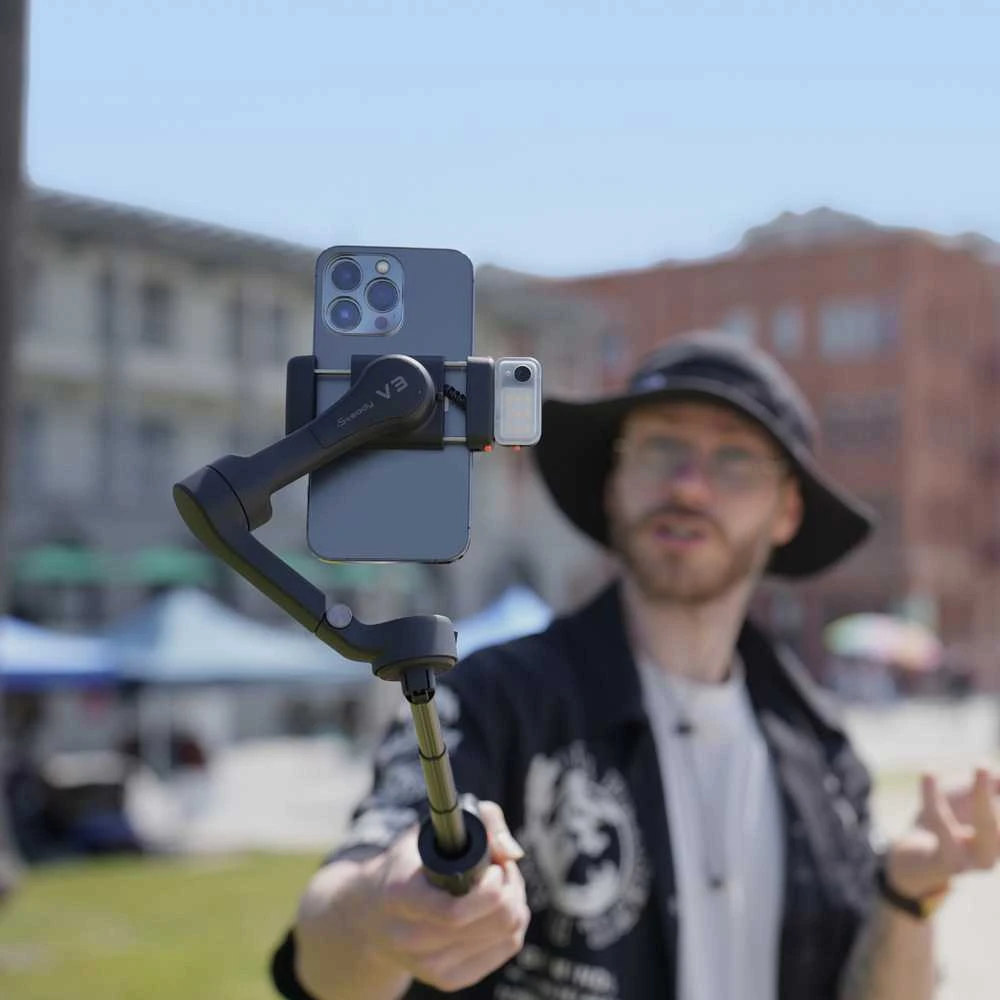 Gimbal Hohem iSteady V3 rinkinys išmaniesiems telefonams (juodas)