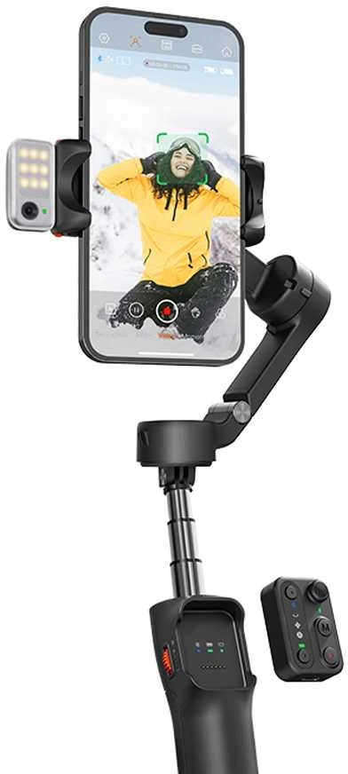 Gimbal Hohem iSteady V3 rinkinys išmaniesiems telefonams (juodas)