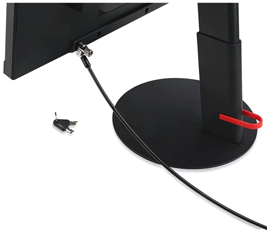 Lenovo AIO ThinkCentre neo 50a G5 Core 7 240H 23.8"FHD Touch IPS 250nits AG 16GB DDR5 5200 SSD1TB Integrated Intel Graphics Cam 5.0MP W11Pro Luna Pilkas 3Y OnSite + Lenovo Adapteris ACC_PARTS Kensington K64467M-M1