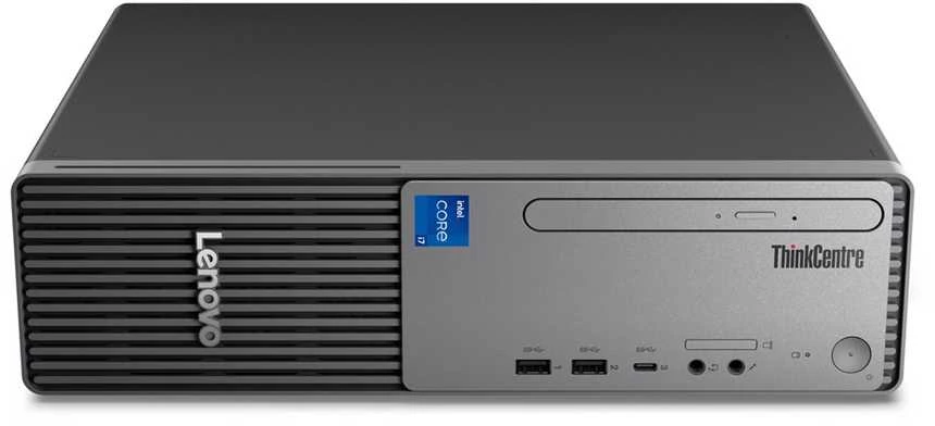 Stacionarus kompiuteris Lenovo ThinkCentre neo 50s Gen 5 Intel® Core™ i3 i3-14100 8 GB DDR5-SDRAM 256 GB SSD Windows 11 Pro SFF PC Juodas, Pilkas