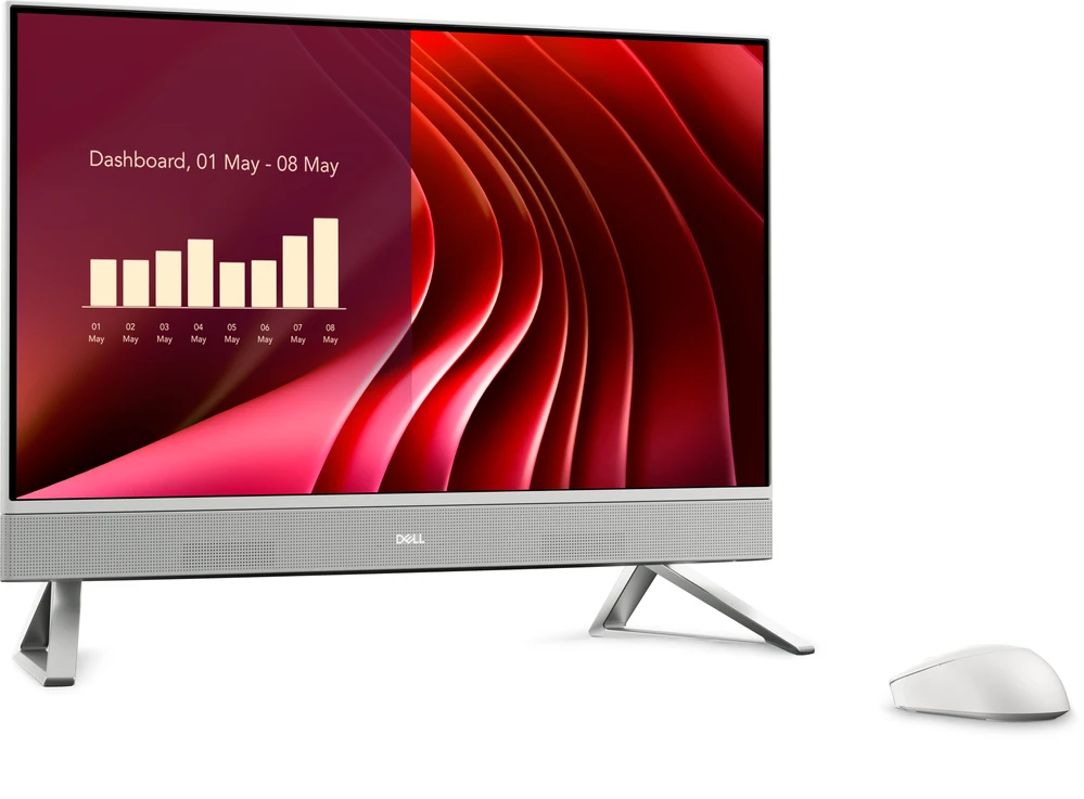 Stacionarus kompiuteris Dell 24 All-in-One EC24250/Core 7-150U/16GB/1TB/23.8 FHD/Intel Graphics/Cam/WLAN + BT/W11Pro/3Yrs Basic Onsite