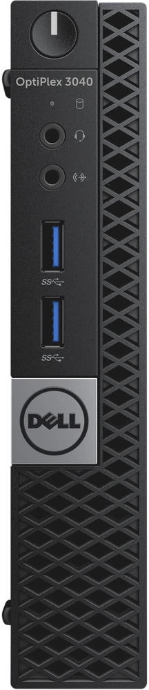 Stacionarus kompiuteris Dell OptiPlex 3040 micro/Intel® Core™ i3-6100T (2C/4T, 3,2 GHz, 3 MB) | 4 GB DDR3L | 256 GB SSD | Intel® HD Graphics 530 | Windows 10 PRO/Atnaujintas
