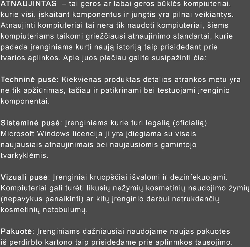 Stacionarus kompiuteris Dell OptiPlex 3040 micro/Intel® Core™ i3-6100T (2C/4T, 3,2 GHz, 3 MB) | 4 GB DDR3L | 256 GB SSD | Intel® HD Graphics 530 | Windows 10 PRO/Atnaujintas