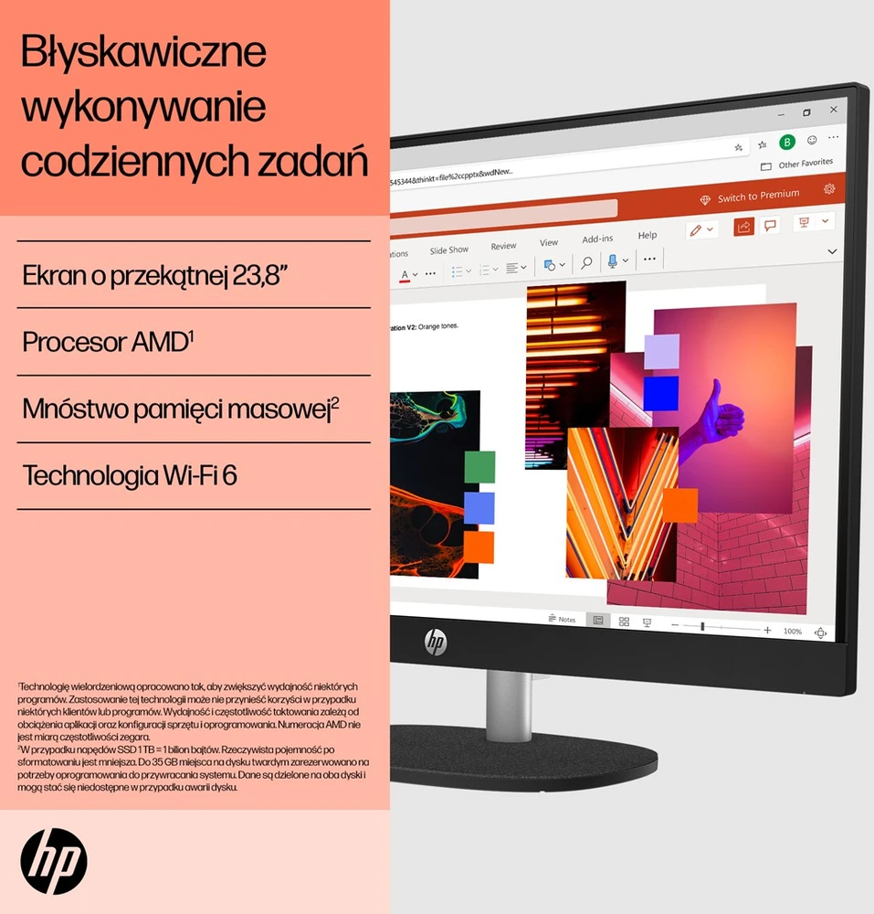 Stacionarus kompiuteris Hewlett Packard (HP) Visas viename kompiuteris - HP 24-cr0332nw, Ryzen 7, 16 GB RAM, 512 GB SSD, Full HD, Baltas