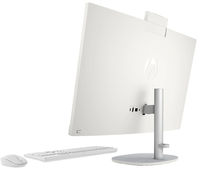 Hewlett Packard (HP) Darbalaukio Kompiuteris - HP AiO 27-ct2004nw, Ryzen AI 5 330, 16GB RAM, 512GB SSD, Balta