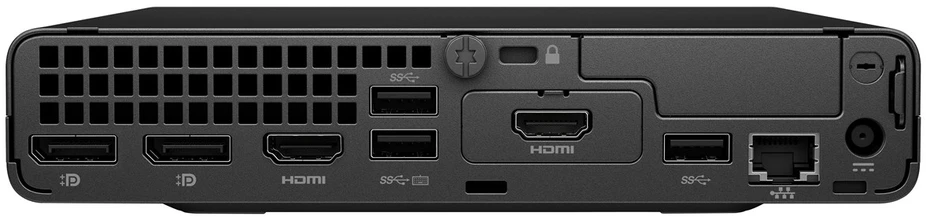 Hewlett Packard (HP) HP Pro Mini 400 G9 Intel® Core™ i5 i5-12500T 16 GB DDR5-SDRAM 512 GB SSD Windows 11 Pro Mini PC Juodas