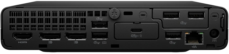 Hewlett Packard (HP) HP ProDesk 4 G1i AI PC Intel Core Ultra 5 225T 16 GB DDR5-SDRAM 512 GB SSD Windows 11 Pro Mini PC Juodas