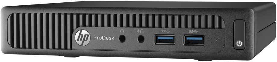 Stacionarus kompiuteris HP ProDesk 400 G2 Mini | Intel Core i5-6500T (4C/4T, 2.5 - 3.1 GHz, 6 MB)|HD Graphics 530|8GB DDR4|256GB NVme SSD|LAN|Win 11|Renew