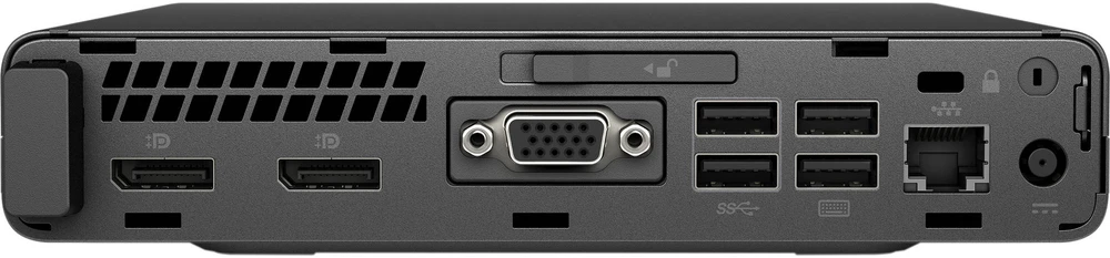 Stacionarus kompiuteris HP ProDesk 600 G3 Mini; Intel® Core™ i5-7500T (4C/4T 2,7 GHz, iki 3,3 GHz, 6 MB | 8 GB | 256 GB SSD | Intel HD Graphics 630 | Intel® 8265 802.11ac + BT | Windows 11 Pro / Atnaujintas