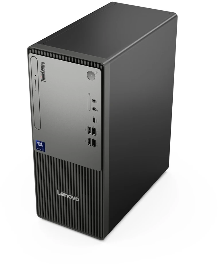 Stacionarus kompiuteris Lenovo ThinkCentre neo 50t Gen 6 Intel Core Ultra 5 225 16 GB DDR5-SDRAM 1 TB SSD Windows 11 Pro bokštinis kompiuteris juodas