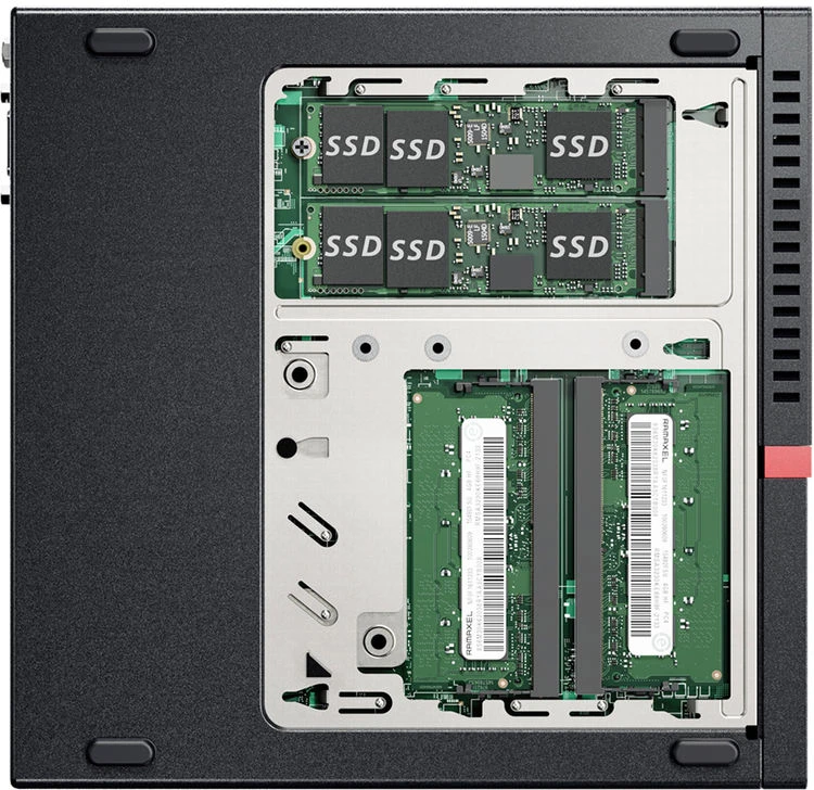 Stacionarus kompiuteris Lenovo ThinkCentre M710q | Intel Core i3-6100T (2C/4T, 3,2 GHz, 3 MB) | 8 GB DDR4 | 256 GB SSD | Windows 10 | Atnaujintas