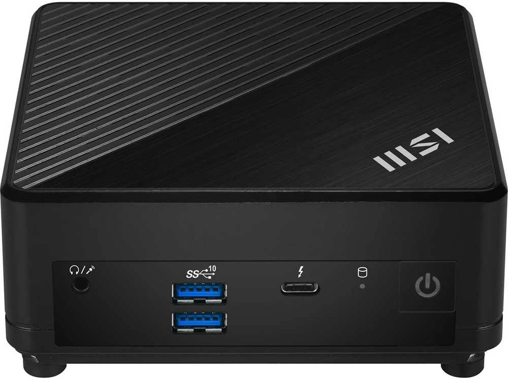 MSI Cubi 5 12M-004EU Intel Core i3-1215U 8GB 256GB SSD be HDD Integruota grafika W11P Juodas 3Y