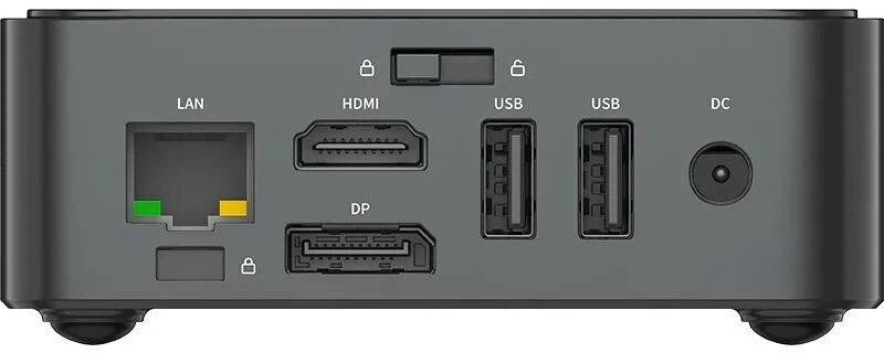 Mini PC Blackview MP50 AMD Ryzen 5 3500U/16GB/SSD 512GB/Win 11 Pro Juodas