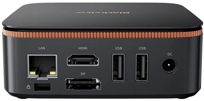 Blackview MP20 Mini PC with Ryzen 3 3300U, 8GB RAM, 256GB SSD, Windows 11 Pro, juodas