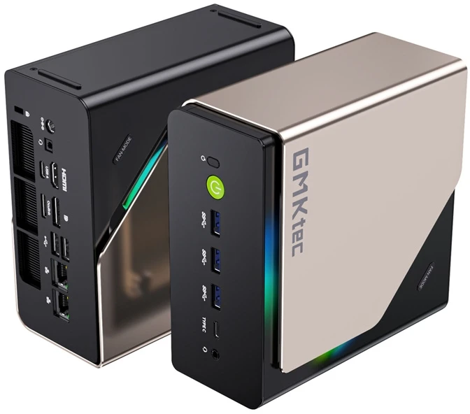 Mini kompiuteris GMKtec EVO-T1 - Intel Ultra 9 285H - 64 GB RAM + 1 TB SSD - WIN 11 Pro
