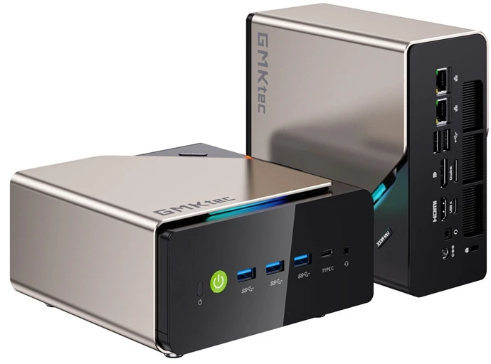 Mini kompiuteris GMKtec EVO-T1 - Intel Ultra 9 285H - 64 GB RAM + 1 TB SSD - WIN 11 Pro