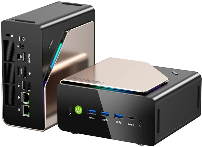 Mini kompiuteris GMKtec EVO-T1 - Intel Ultra 9 285H - 64 GB RAM + 1 TB SSD - WIN 11 Pro