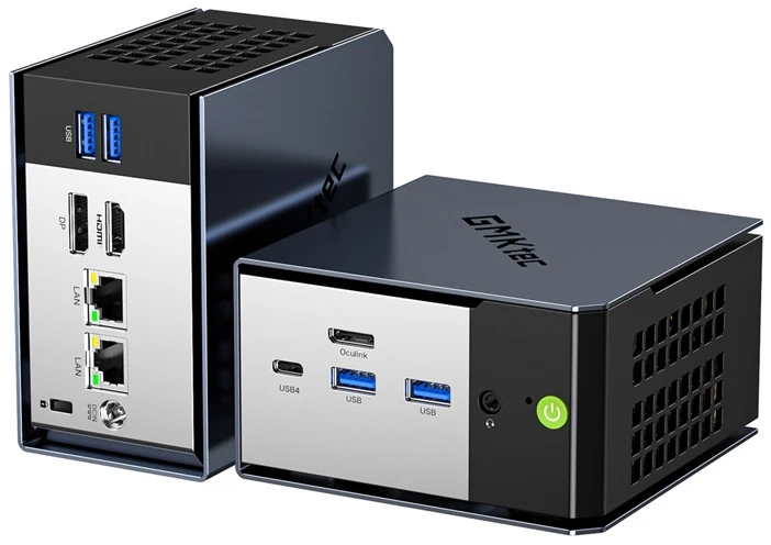 Mini kompiuteris GMKtec EVO-X1 - AMD Ryzen AI 9 HX 370 - 32 GB RAM + 1 TB SSD WIN 11 Pro
