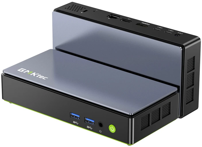 „GMKtec K13 Mini PC“ su „Core Ultra 7 256V“, 16 GB RAM, 512 GB saugykla ir „Windows 11 Pro“