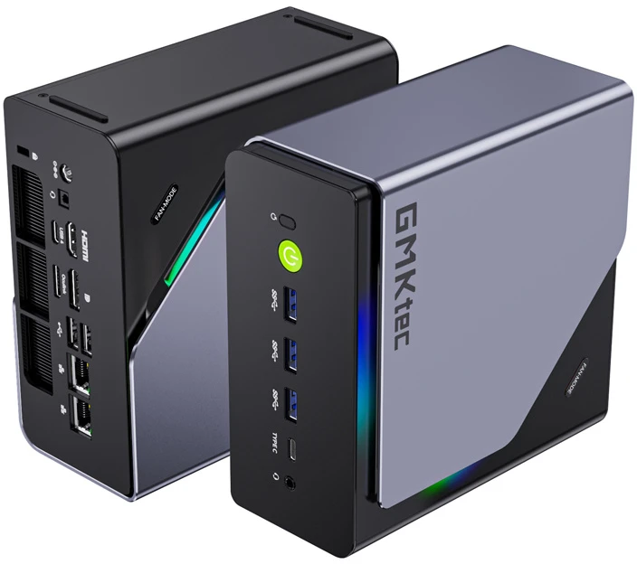 Mini PC GMKtec K12 Ryzen 7 H 225 16GB 255 32GB RAM + 1TB SSD WIN 11 Pro