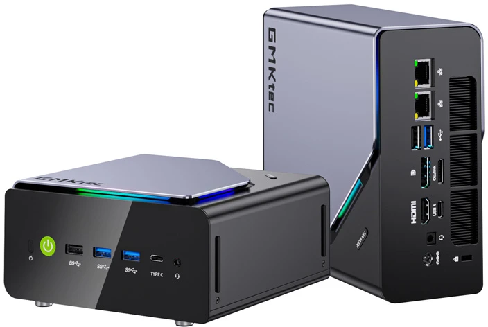 Mini PC GMKtec K12 Ryzen 7 H 225 16GB 255 32GB RAM + 1TB SSD WIN 11 Pro