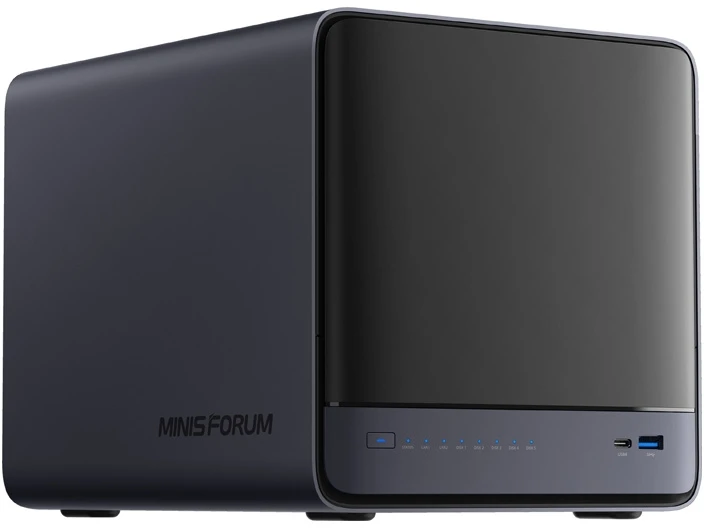 Mini PC MINIS FORUM N5 Air Ryzen 7 H255 0GB 64GB