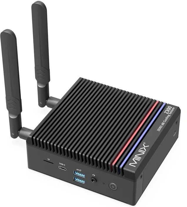 Stacionarus kompiuteris – Minix Z300-0dB Barebone Core 3 N350 | Wi‑Fi 6