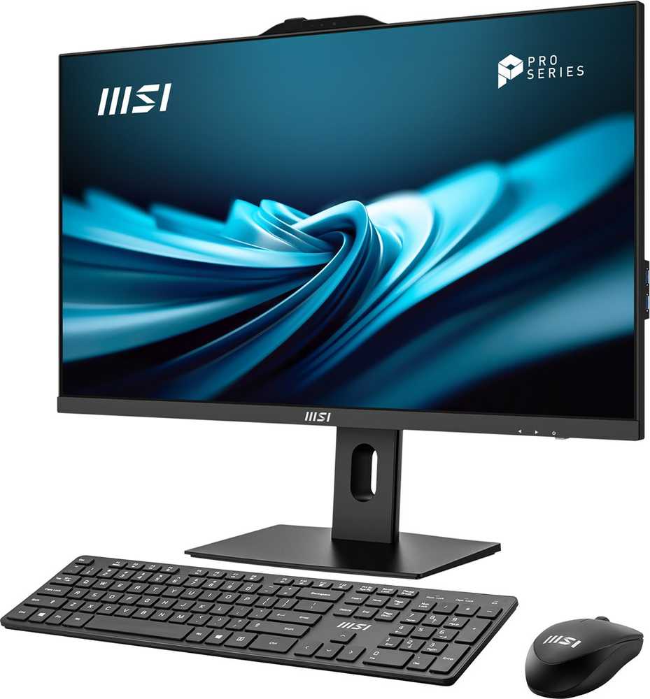 Stacionarus Kompiuteris - MSI Pro AP272P, Intel® Core™ i5, 68,6 cm (27"), 1920 x 1080, 16 GB DDR4, 512 GB SSD, Windows 11 Pro, Wi-Fi 6 (802.11ax), Juoda