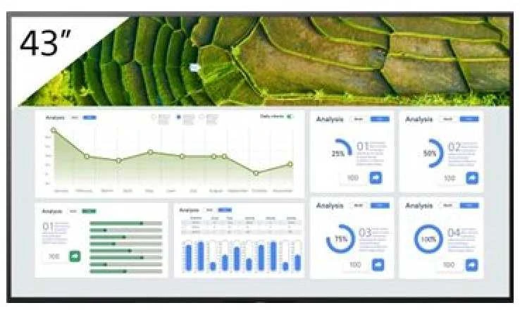 Monitorius Skaitmeninė reklama - Sony FW-43BZ30L 43" 4K HDR profesionalus ekranas