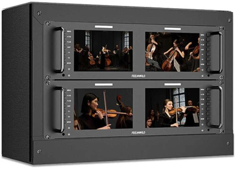 Stacionarus kompiuteris Vaizdo monitorius - Feelworld D71 PLUS H Dual Rack Monitorius 7" 1900x1200 IPS