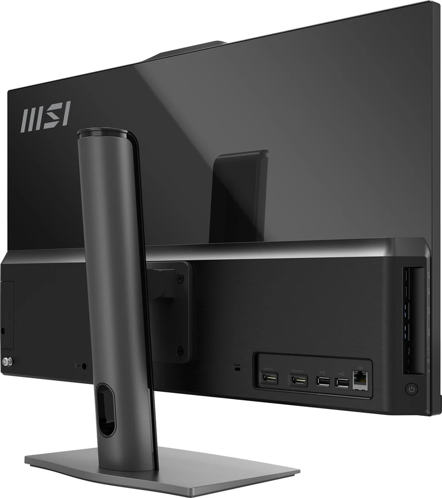 MSI Modern AM272P 1M-1293XEU All-in-One PC/workstation Intel Core 5 120U 68.6 cm (27") 1920 x 1080 pikselių 16 GB DDR5-SDRAM 512 GB SSD Wi-Fi 6E (802.11ax) Juodas