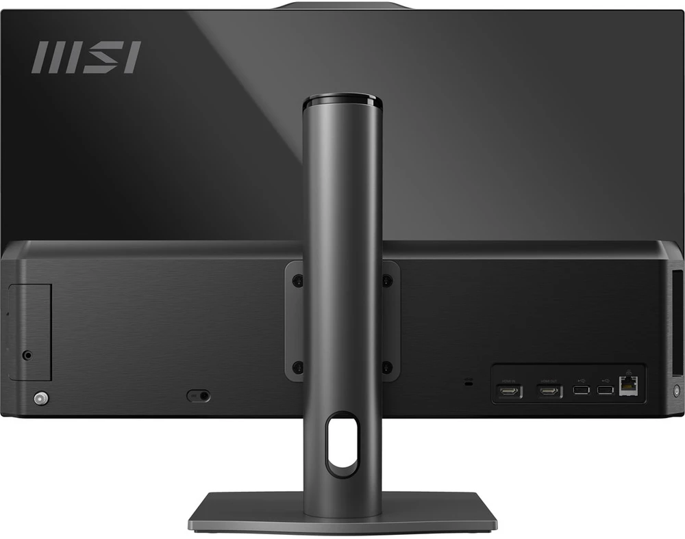 Stacionarus kompiuteris MSI Modern AM272P 1M-855EU Intel Core 5 120U 68.6 cm (27") 1920 x 1080 pikselių All-in-One PC 16 GB DDR5-SDRAM 512 GB SSD Windows 11 Pro Wi-Fi 6E (802.11ax) Juodas